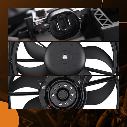 Electric Radiator Cooling Fan for Mazda 3 2010–2013 (LF8B)