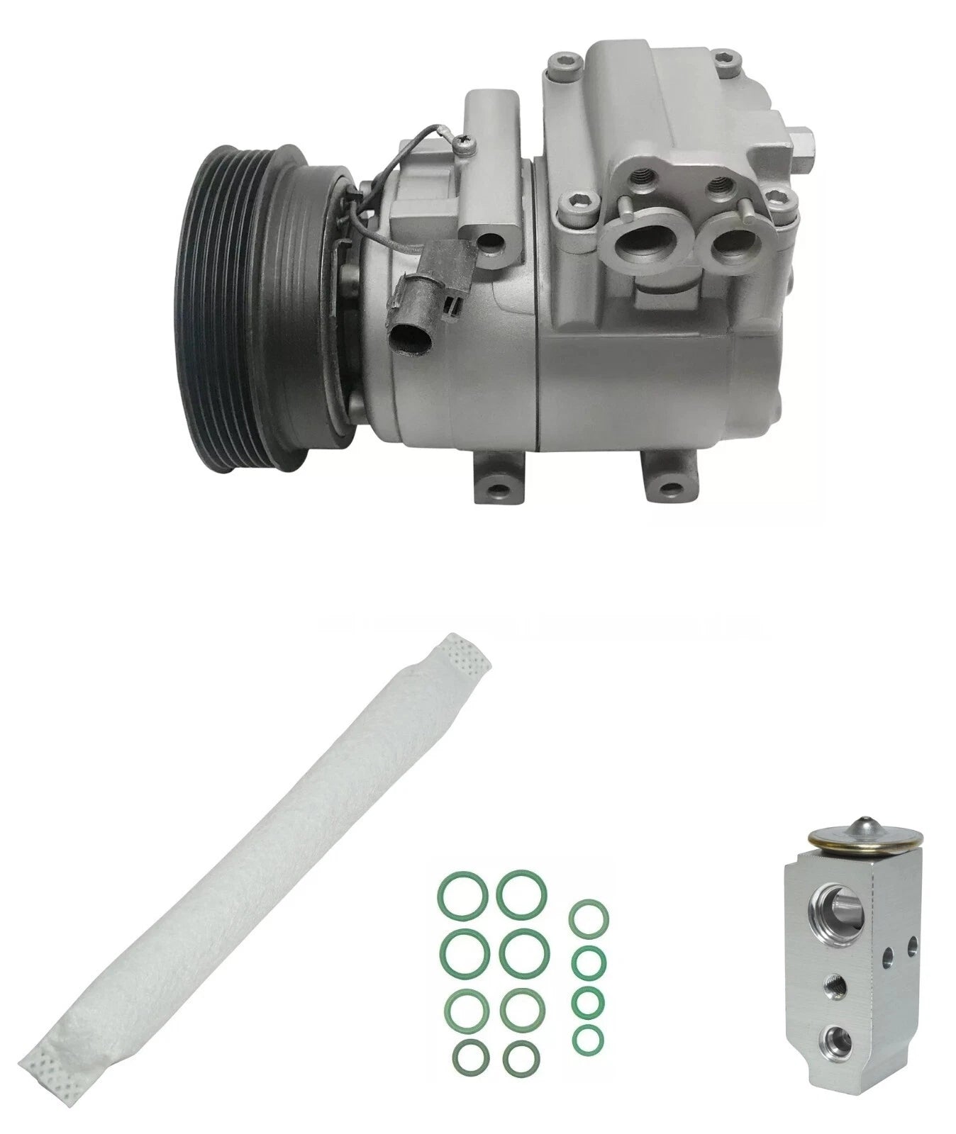 A/C Compressor Kit Replacement for Hyundai Tiburon 2.7L V6 (2006–2008)