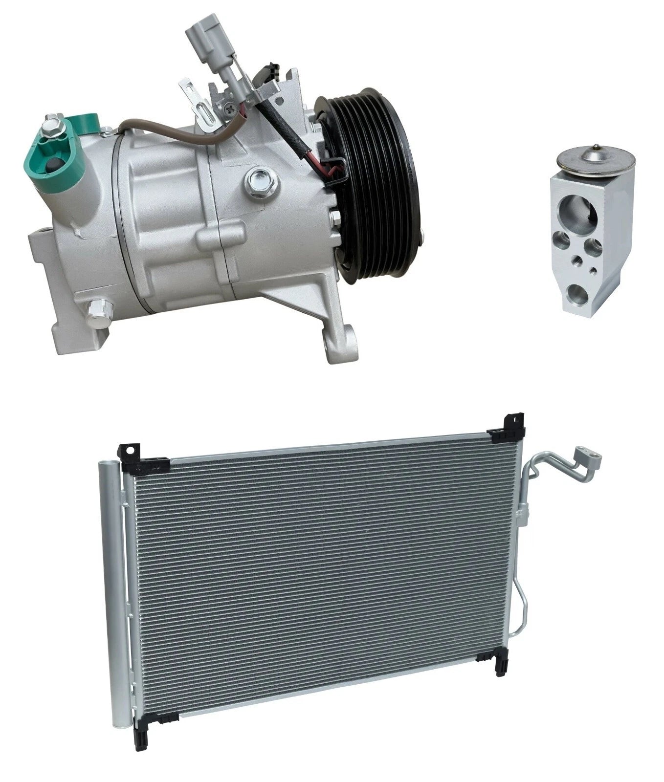 AC Compressor Kit with Condenser for Nissan Murano 3.5L (2017–2018)