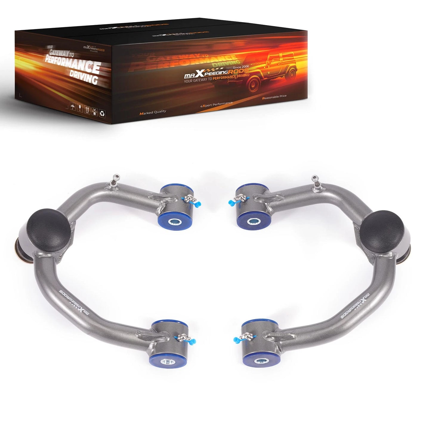 2x Front Upper Control Arms for 1996–2002 Toyota 4Runner & 1995–2004 Tacoma