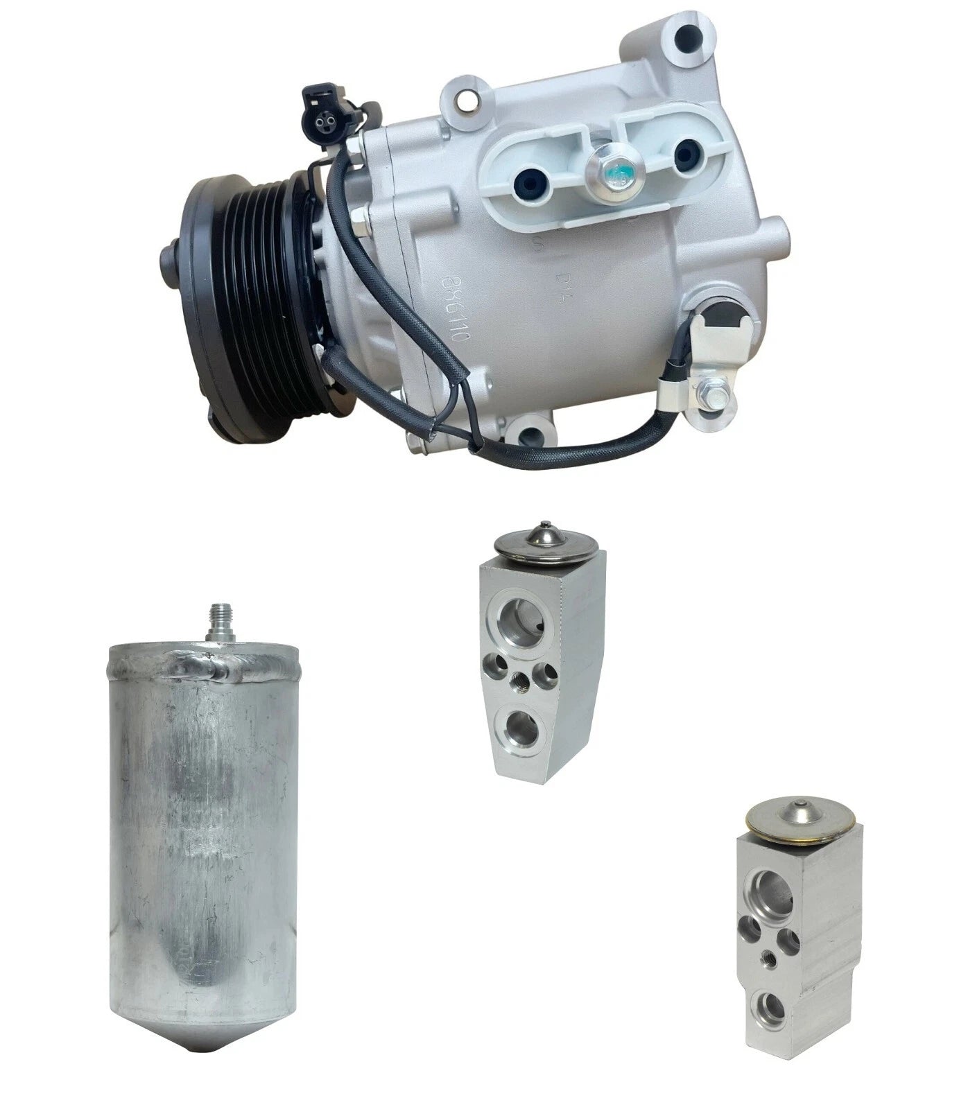 AC Compressor Kit Replacement for Ford Escape Hybrid 2.3L (2008–2008)