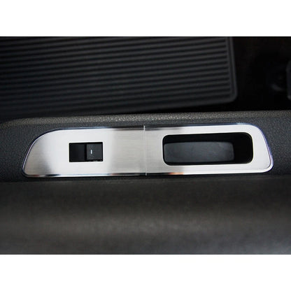 Brushed Stainless Door Arm Control Trim for 2010-2014 Ford F-150 Raptor