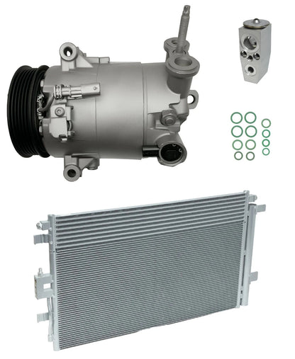 AC Compressor Kit With Condenser for GMC Terrain 1.5L (2018–2018)