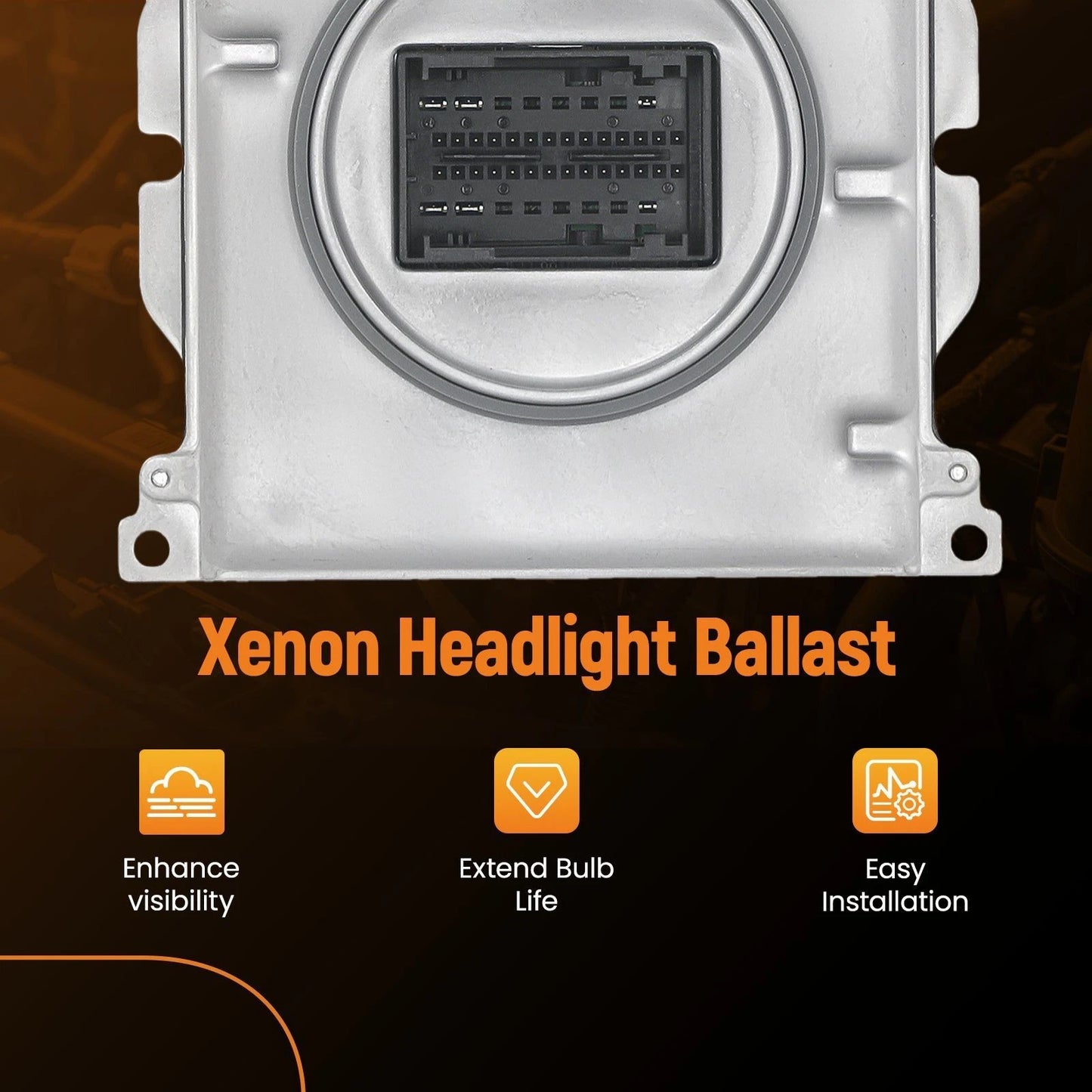 LED Headlight Ballast Module for Porsche Boxster Spyder Cayman (2015–2016)