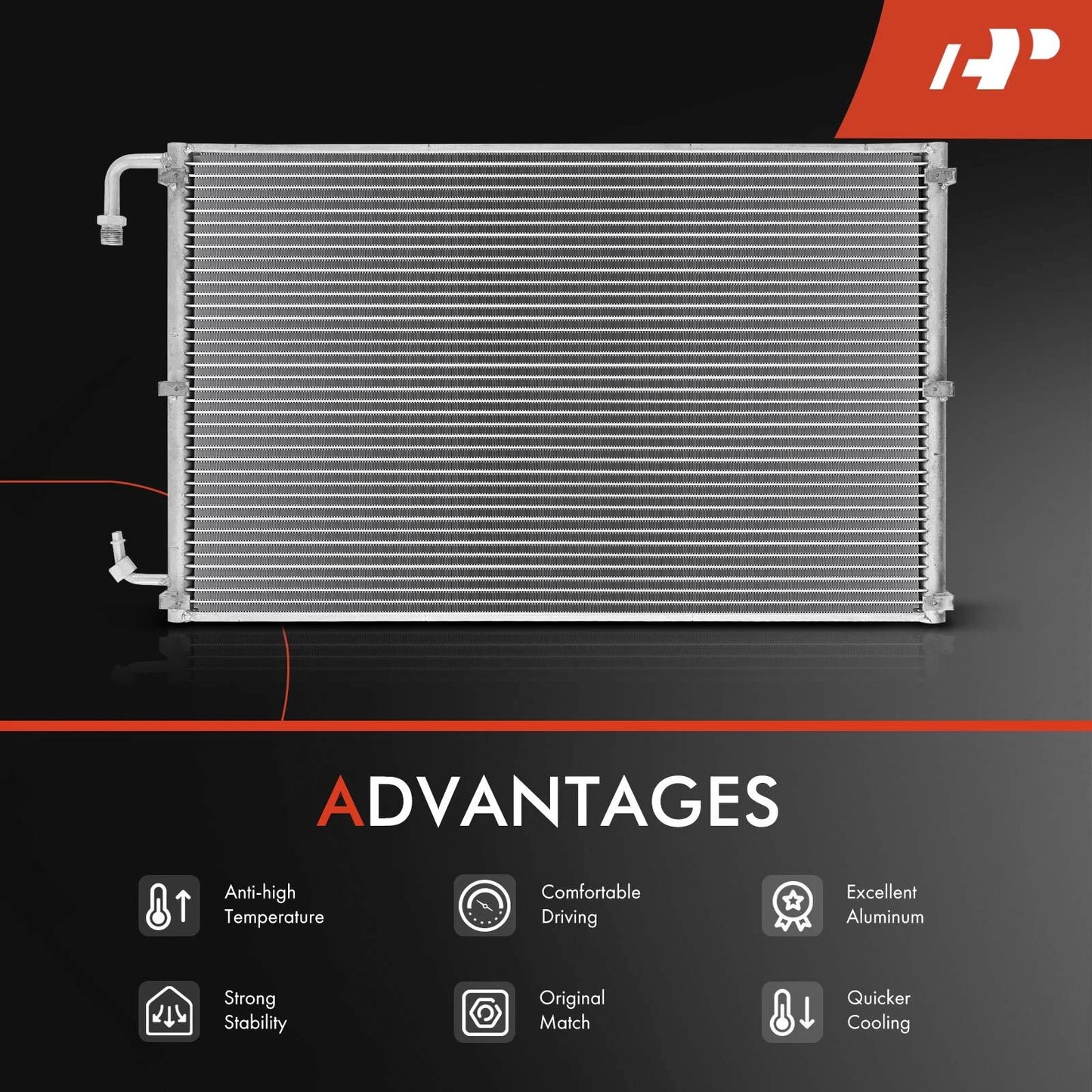 A/C Condenser for Chevrolet Corvette (1973–1982)