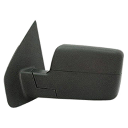Replacement Textured Driver Side Power Door Mirror w/Heated Glass w/Puddle Light