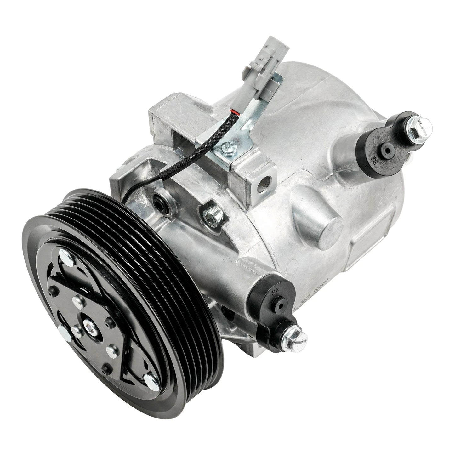 A/C Compressor with 6-Groove Pulley for Mitsubishi Mirage Mirage G4 (2017–2022)