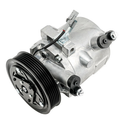 A/C Compressor with 6-Groove Pulley for Mitsubishi Mirage Mirage G4 (2017–2022)