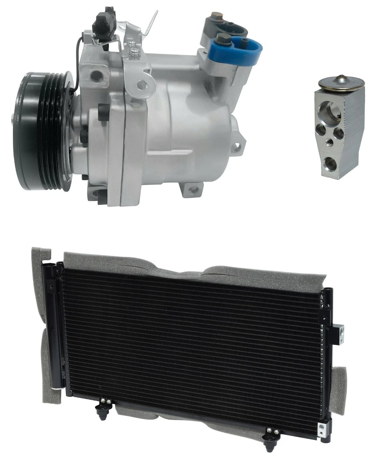 AC Compressor Kit With Condenser for Subaru WRX STI (2015–2016)