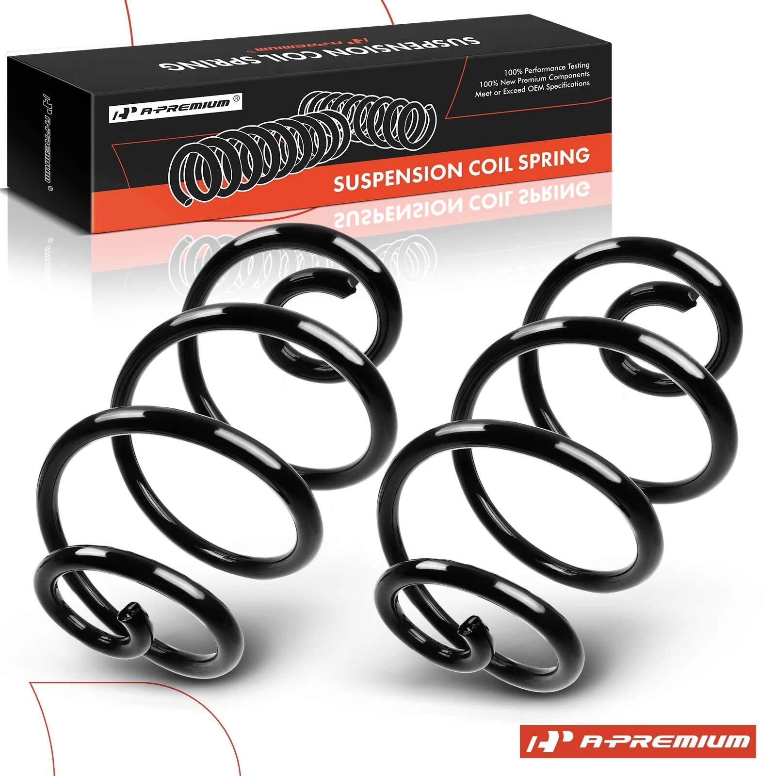 2X Rear Coil Springs for Buick Lucerne (2006–2010) LeSabre (2000–2005)