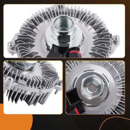 Cooling Radiator Fan Clutch for Dodge Ram 2500 3500 (2013–2018)