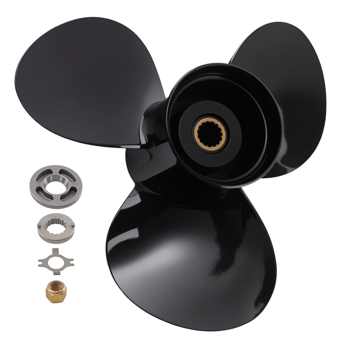14x11 Marine Propeller for Mercury 75–125HP (1990–2006)