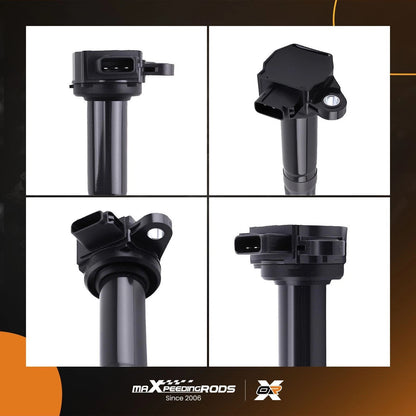 4x Direct Mount Ignition Coils for Subaru Legacy/Outback (2010–2012)