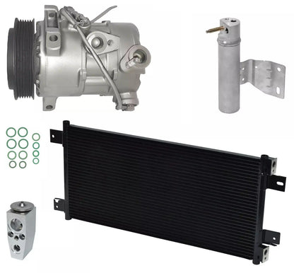 A/C Compressor Kit with Condenser Replacement for Jeep Patriot 2.4L (2010–2010)