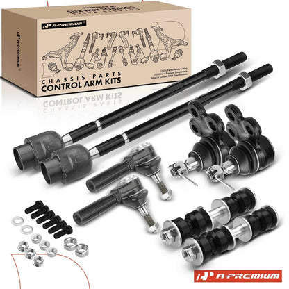 8x Ball Joint Tie Rod Ends for Chevy Impala Buick