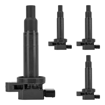 4PCS Ignition Coil for Toyota Yaris and Prius C (2007–2019)