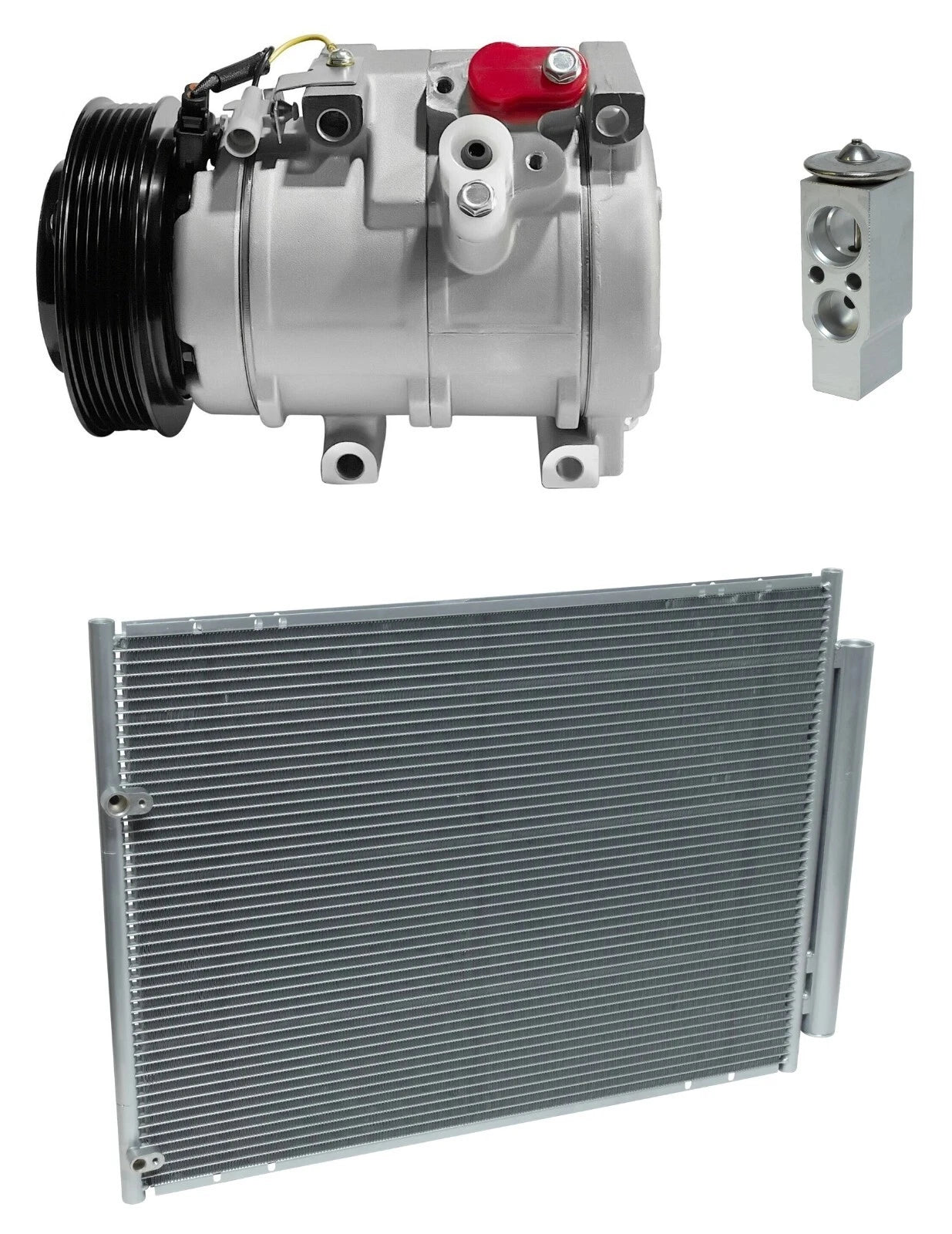 AC Compressor Kit With Condenser for Toyota Sienna (2004–2006)