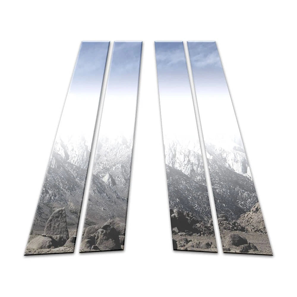 Chrome Pillar Covers 4pc for Hyundai Elantra (2011–2015)