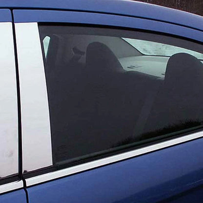 Luxury FX Chrome Pillar Post Trim 6pc for Chrysler 200 (2011–2014)