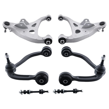 Front Upper Lower Control Arms Ball Joints for Ford F-150 Lincoln Mark LT (2005–2008) 4WD