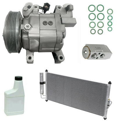 A C Compressor Kit with Condenser for Ford Fiesta (2014–2017)