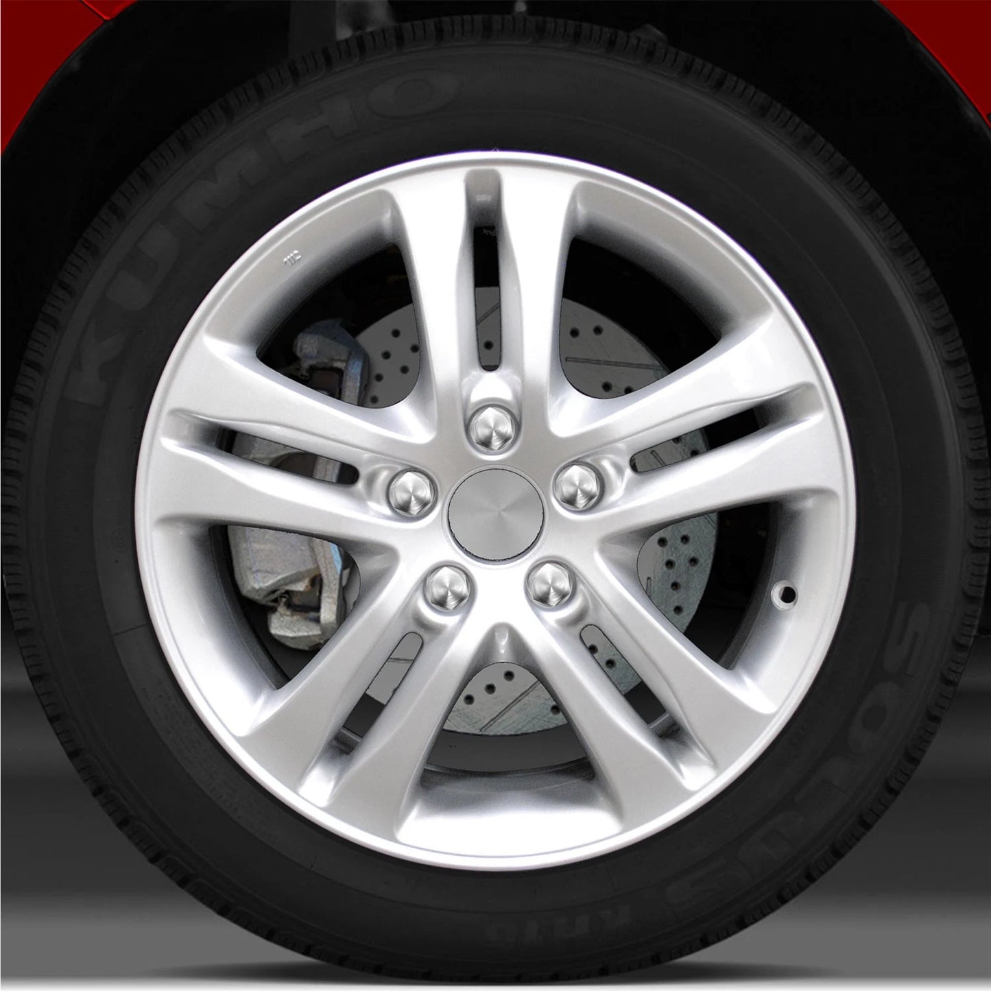 17x6.5 Factory Wheel (Bright Medium Silver) For 2010-2011 Honda CR-V