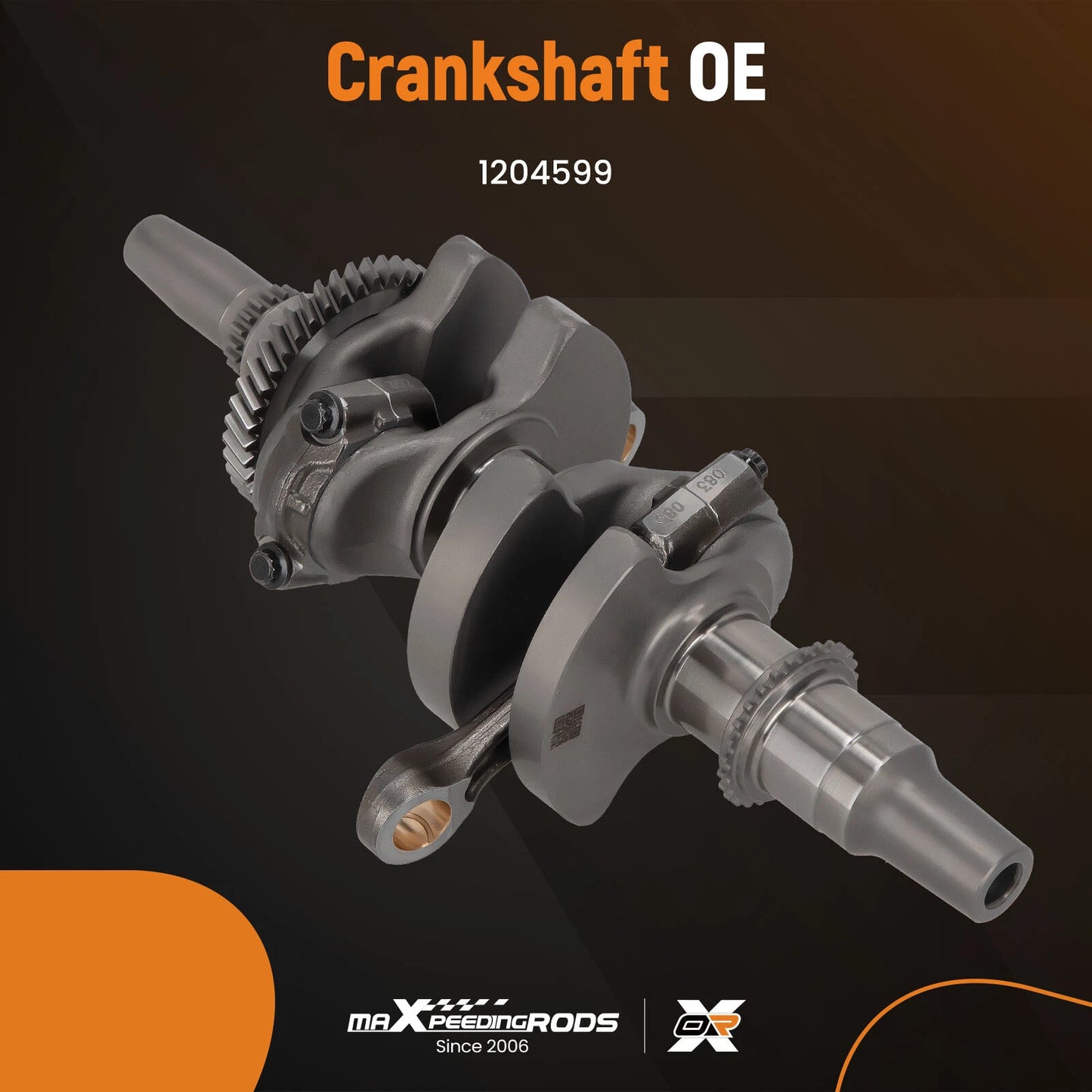Crankshaft with Connecting Rod for Polaris RZR XP 900 (2013–2014)