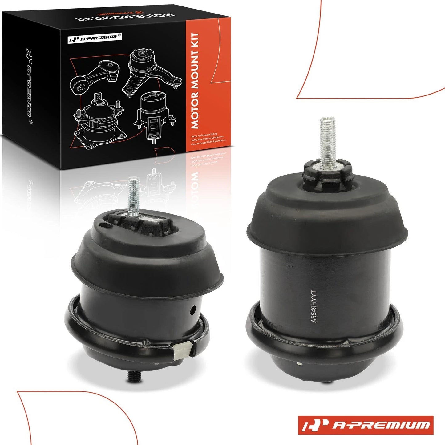 2X Engine Motor for Chevy Traverse GMC Acadia Buick Enclave (2009–2017)