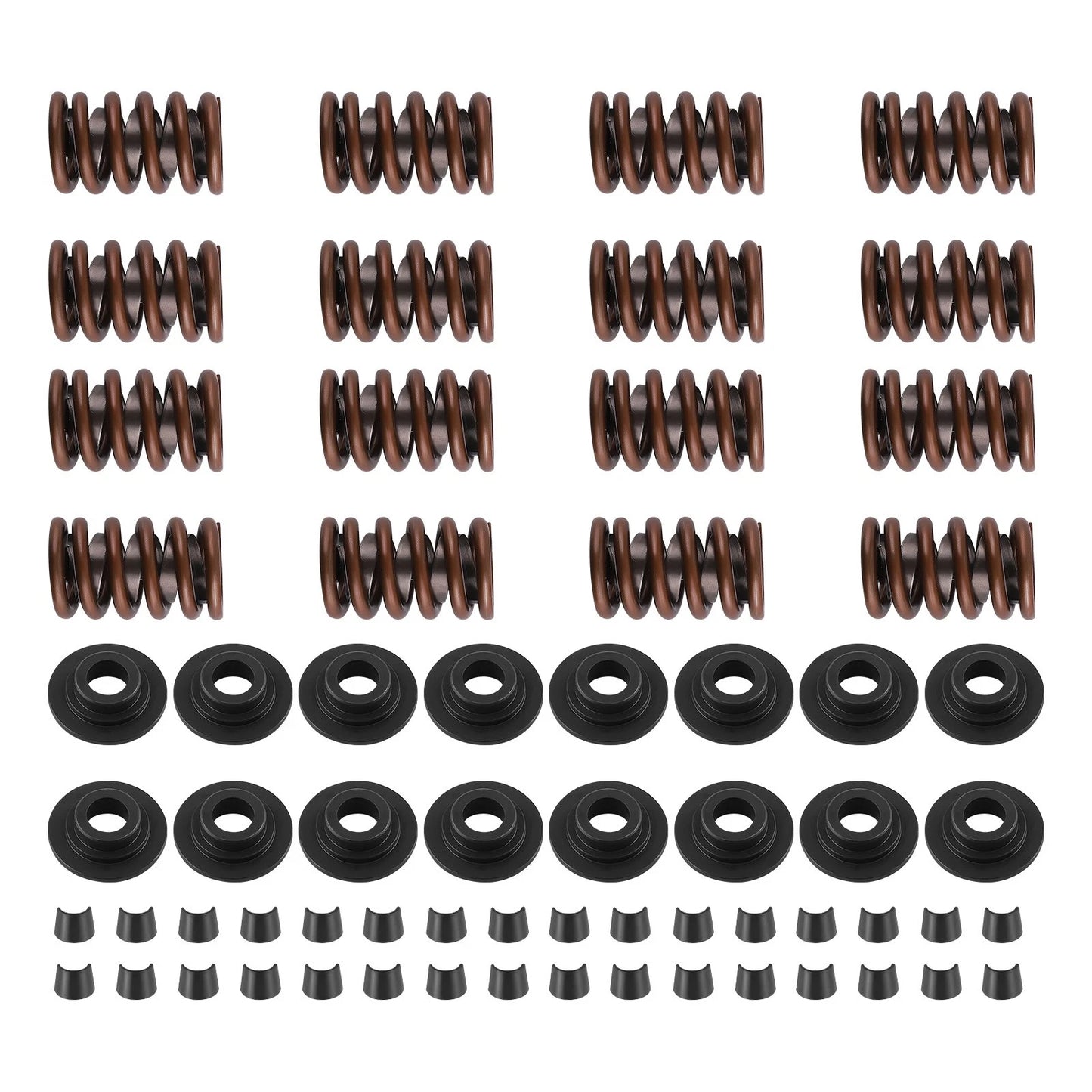 64pc Valve Springs Kit for Chevrolet SBC 327/400/Z28 (1968–1970)