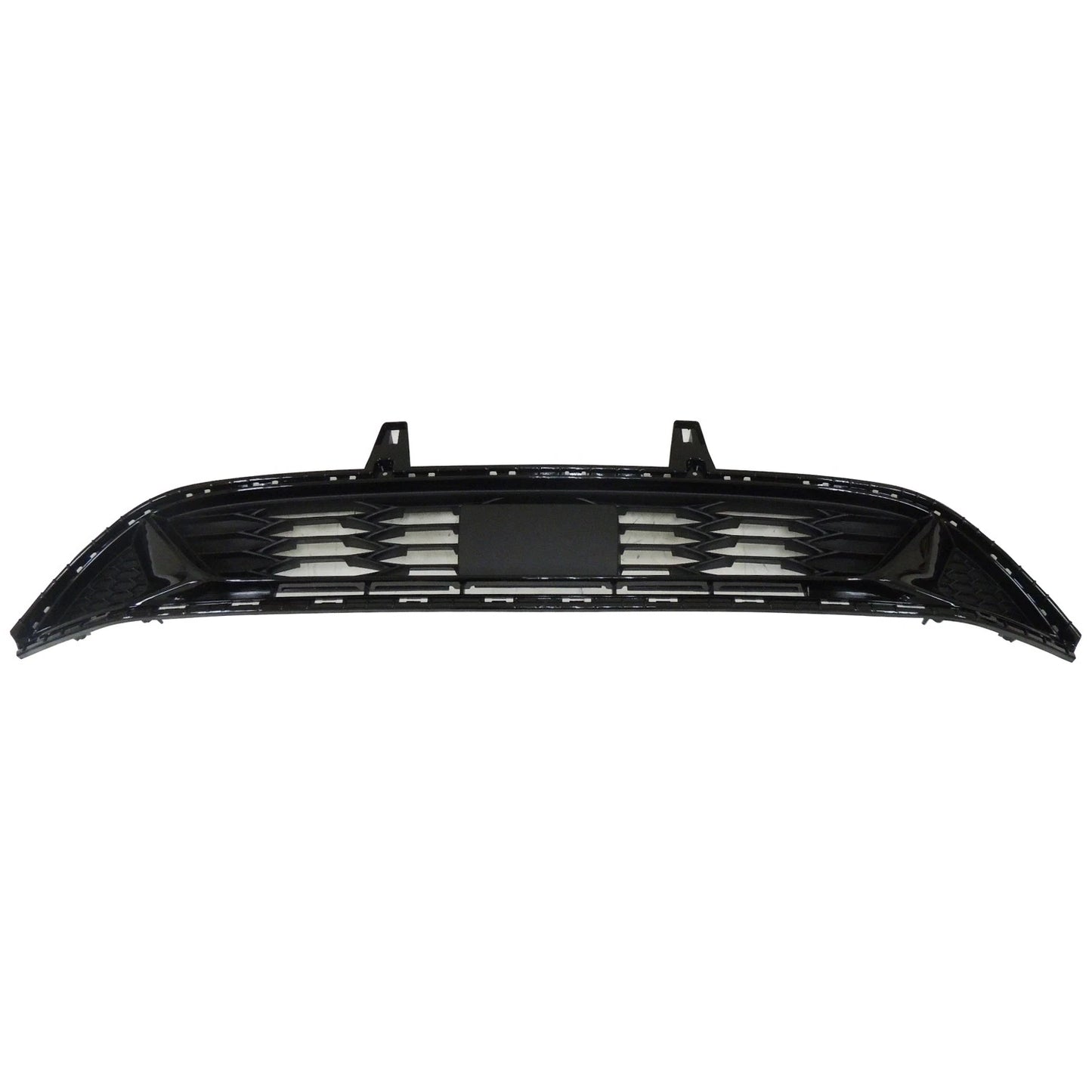 Replacement Black Painted Polypropylene Front Left/Right Bumper Cover Grille
