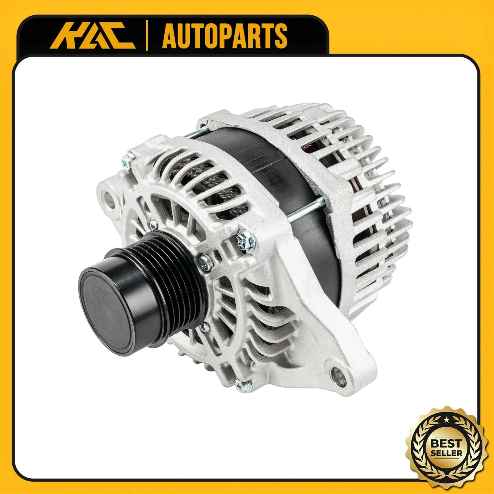 Alternator for Dodge Journey (2009–2020) 2.4L 160A 6-Groove Clutch Pulley