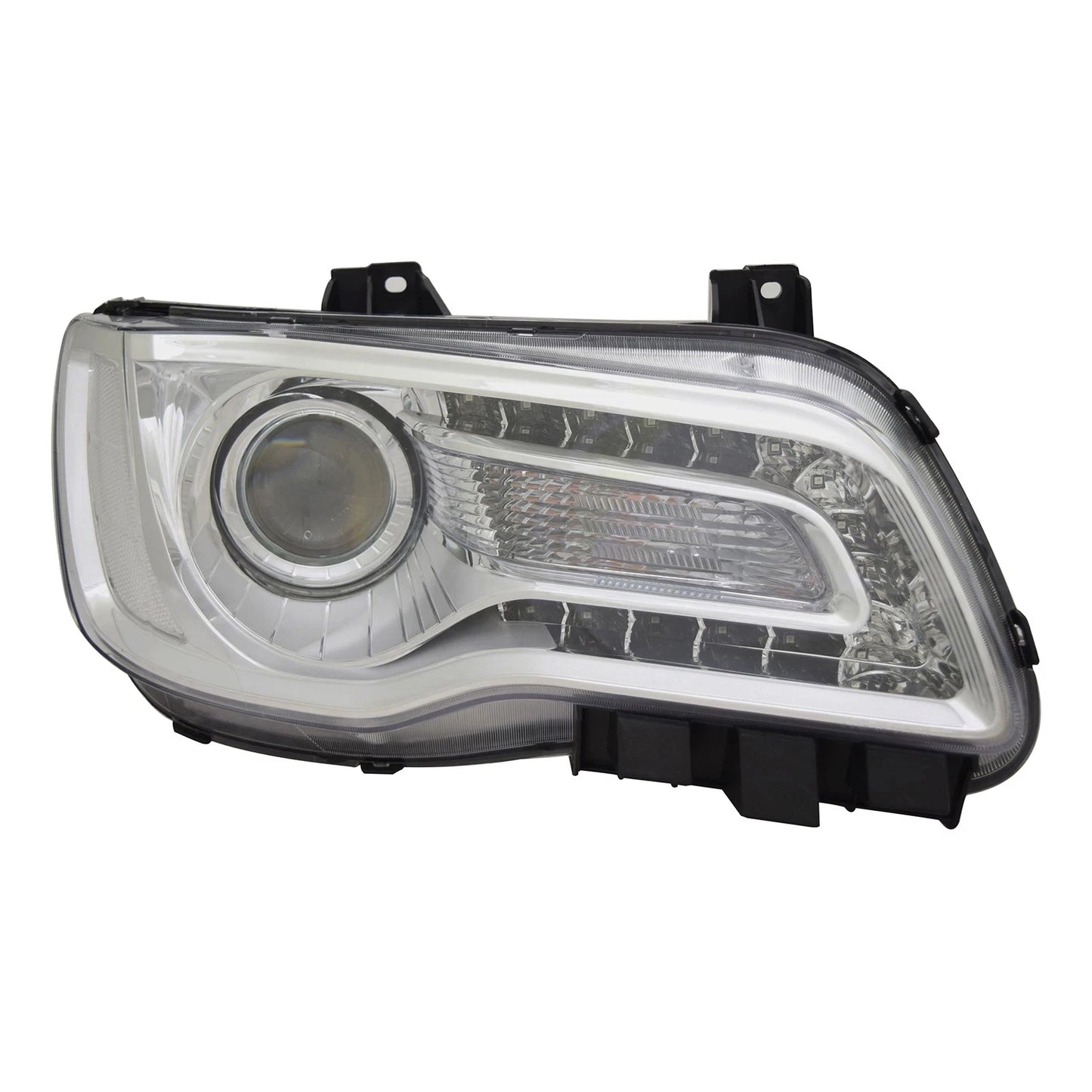 Halogen Headlight Assembly Replacement Passenger Side for Toyota Hilux (2005–2015)