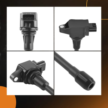 4 Ignition Coils for Nissan Altima Cube Murano Rogue (2007–2016)