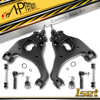 8x Front Control Arm Stabilizer Bar End Link for Chevy Silverado 1500 (2007–2018)