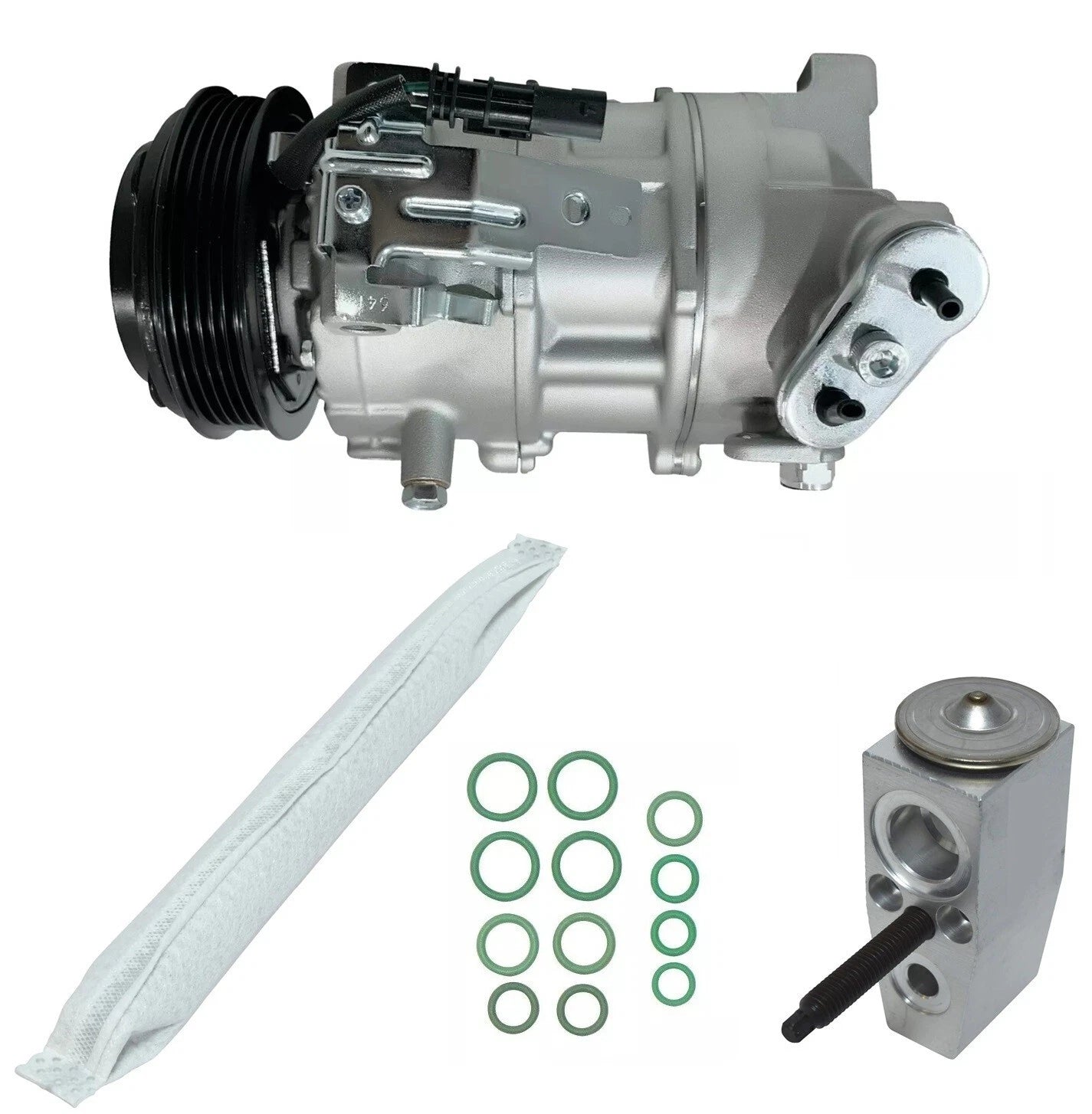 AC Compressor Kit Replacement for Cadillac ATS 2.0L 2.5L Turbo (2016–2019)