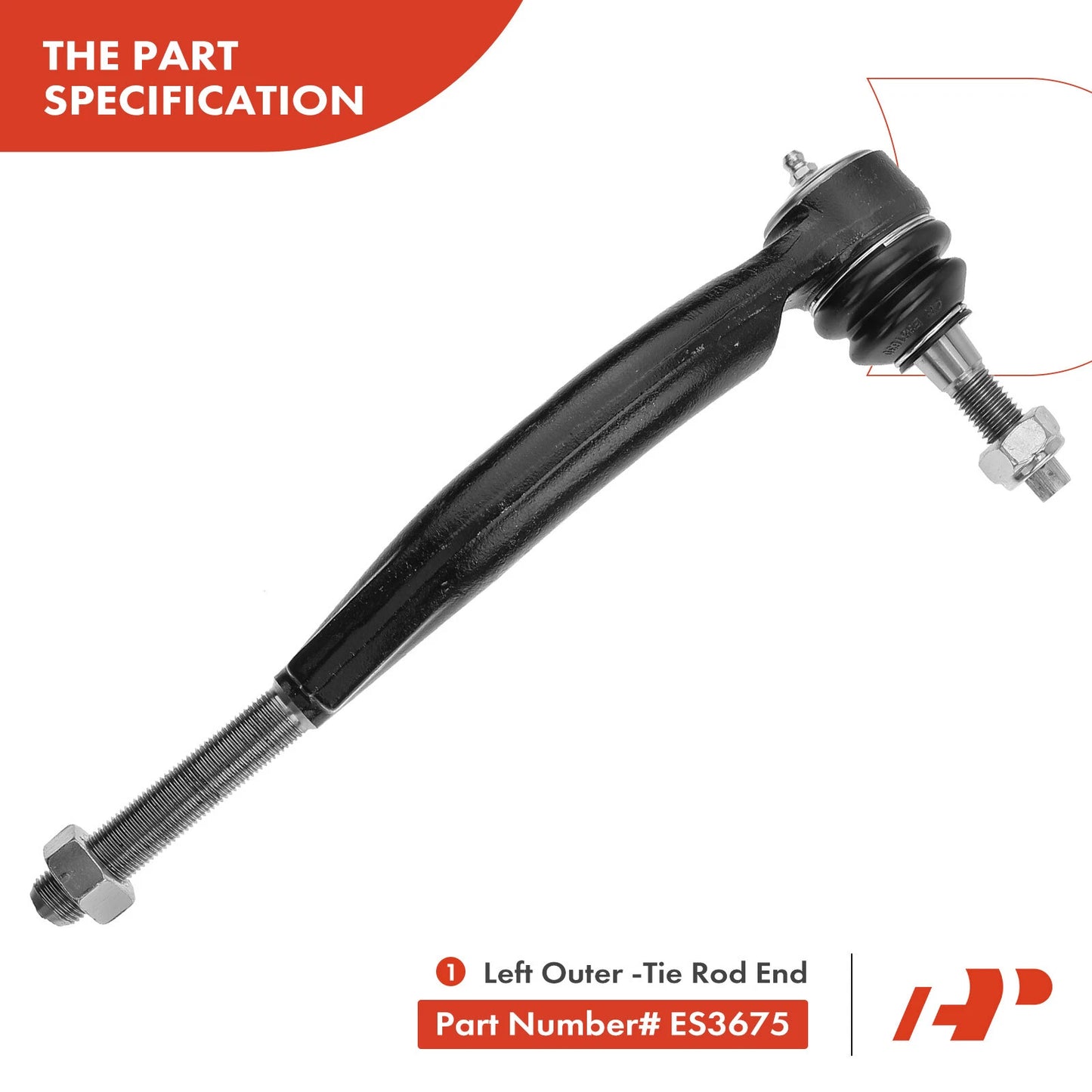 5X Front Rack and Pinion Tie Rod End Kit for Chevy Trailblazer (2002–2009)
