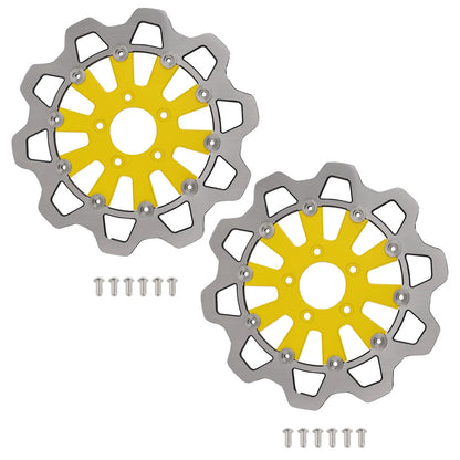 2X 11.8" Front Brake Rotor Disc for Harley Touring Electra Glide (2008–2019)