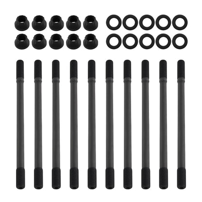 Black Head Studs for Honda Prelude H22A1 H22A4 (1993–2001)