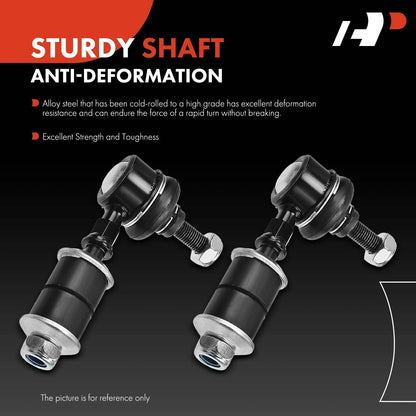2X Front Stabilizer Bar Link for Chevrolet Tracker (1999–2004) Suzuki Vitara