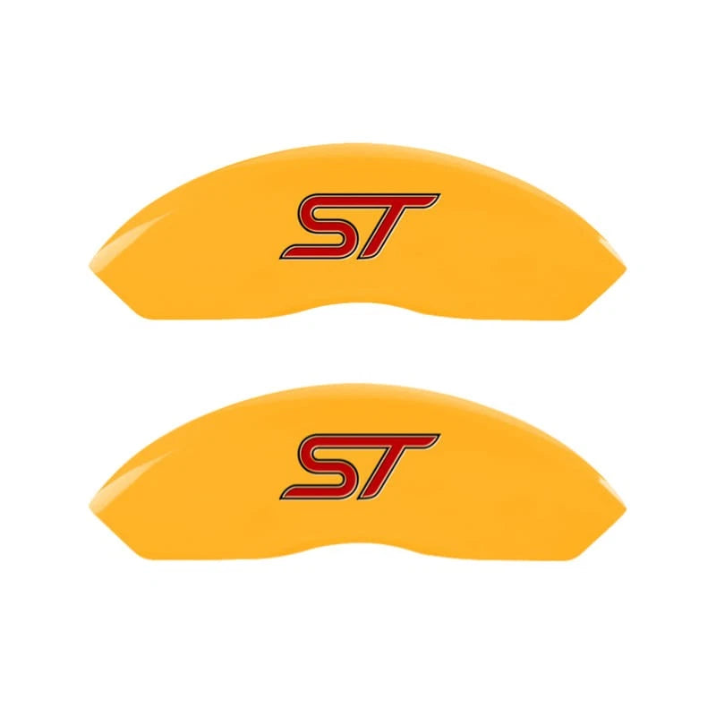 Caliper Covers Set of 4 Engraved ST No Bolts for 2021–2024 Ford Edge