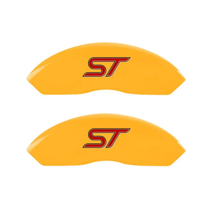 Caliper Covers Set of 4 Engraved ST No Bolts for 2021–2024 Ford Edge
