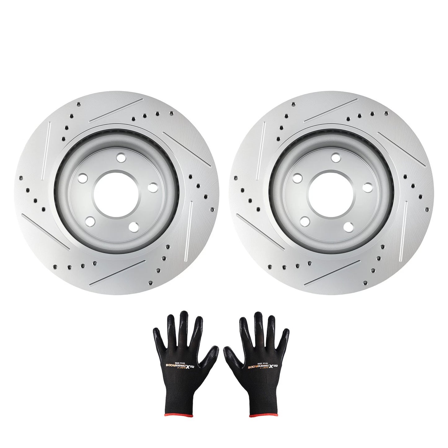 Front Drilled & Slotted Brake Rotor for Nissan Altima (2007–2025)
