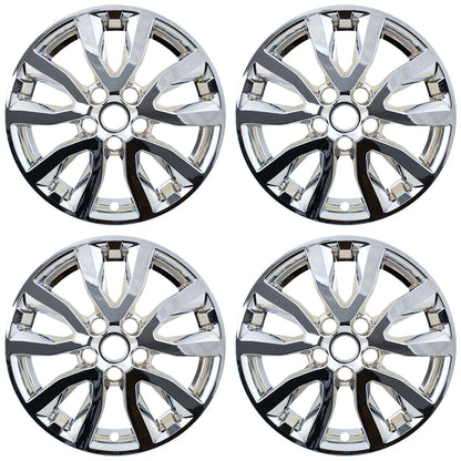 17" Chrome Wheel Skins for 2017-2020 Nissan Rogue - Upgrade Your Auto UQSK0577