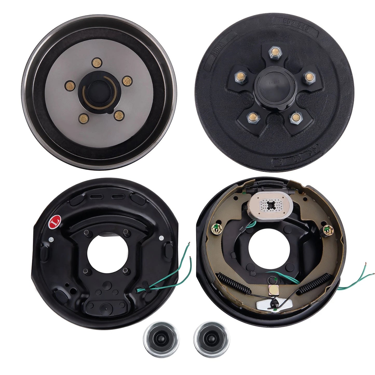 10" X 2-1/4" Trailer Brake Hub Drum Bearing Kit for 3500 lbs (2010–2010)