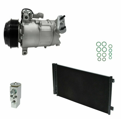 AC Compressor Kit With Condenser for ProMaster City 2.4L (2019–2019)