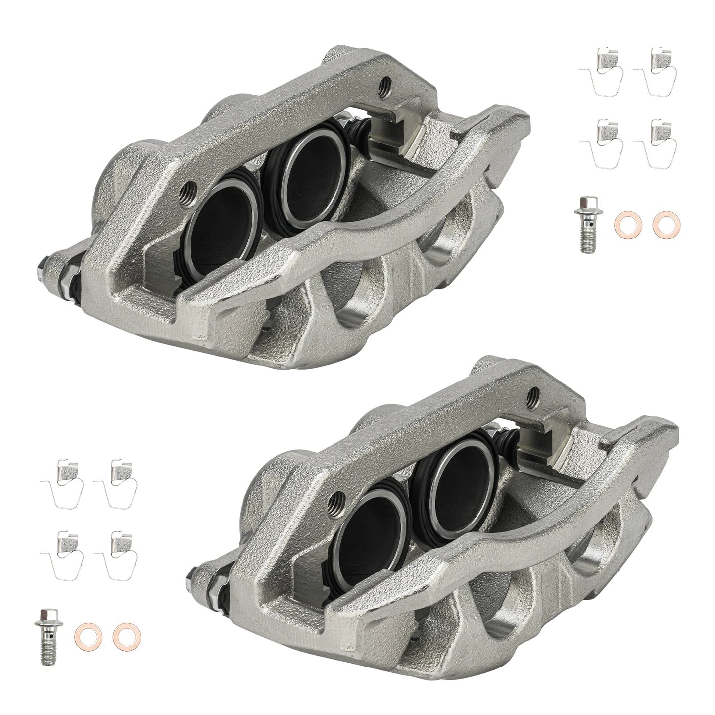 2x Front Brake Caliper Bracket for Dodge Dakota Ram 1500 (2002–2003)