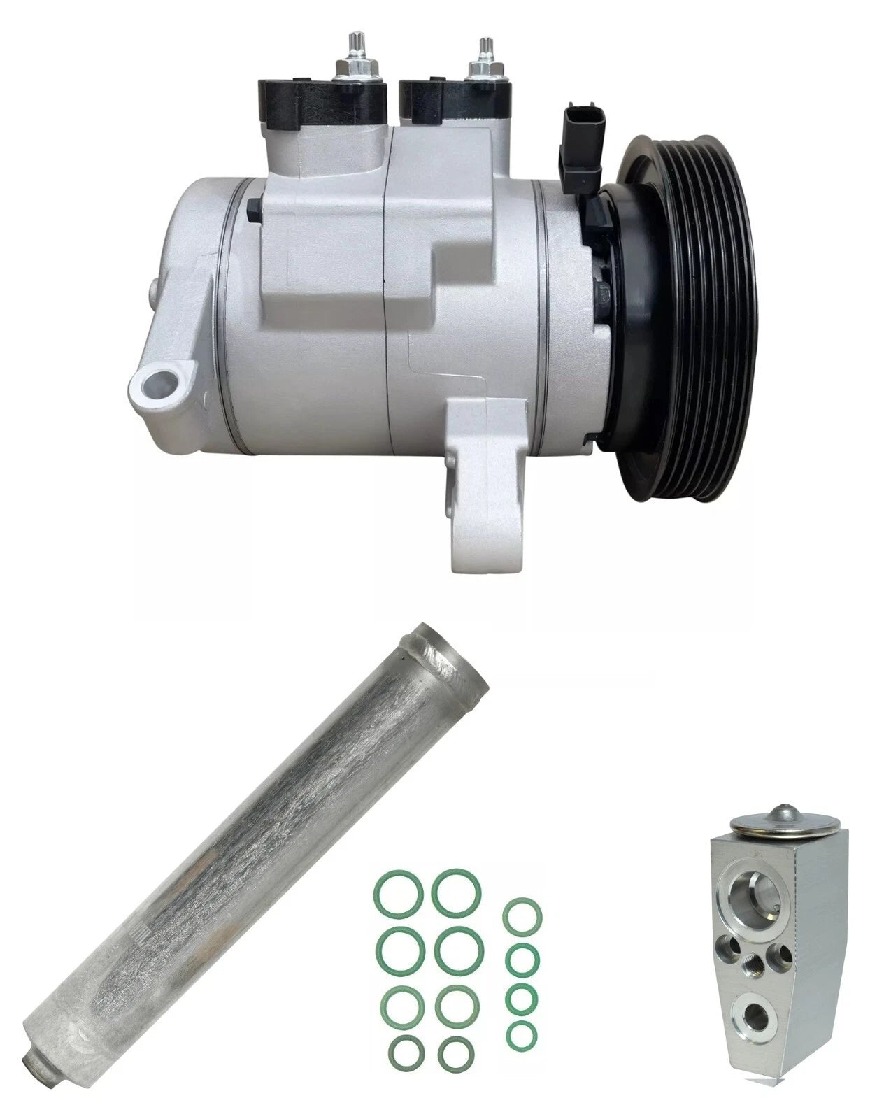 AC Compressor Kit Replacement for Jeep Liberty 3.7L V6 (2012–2012)