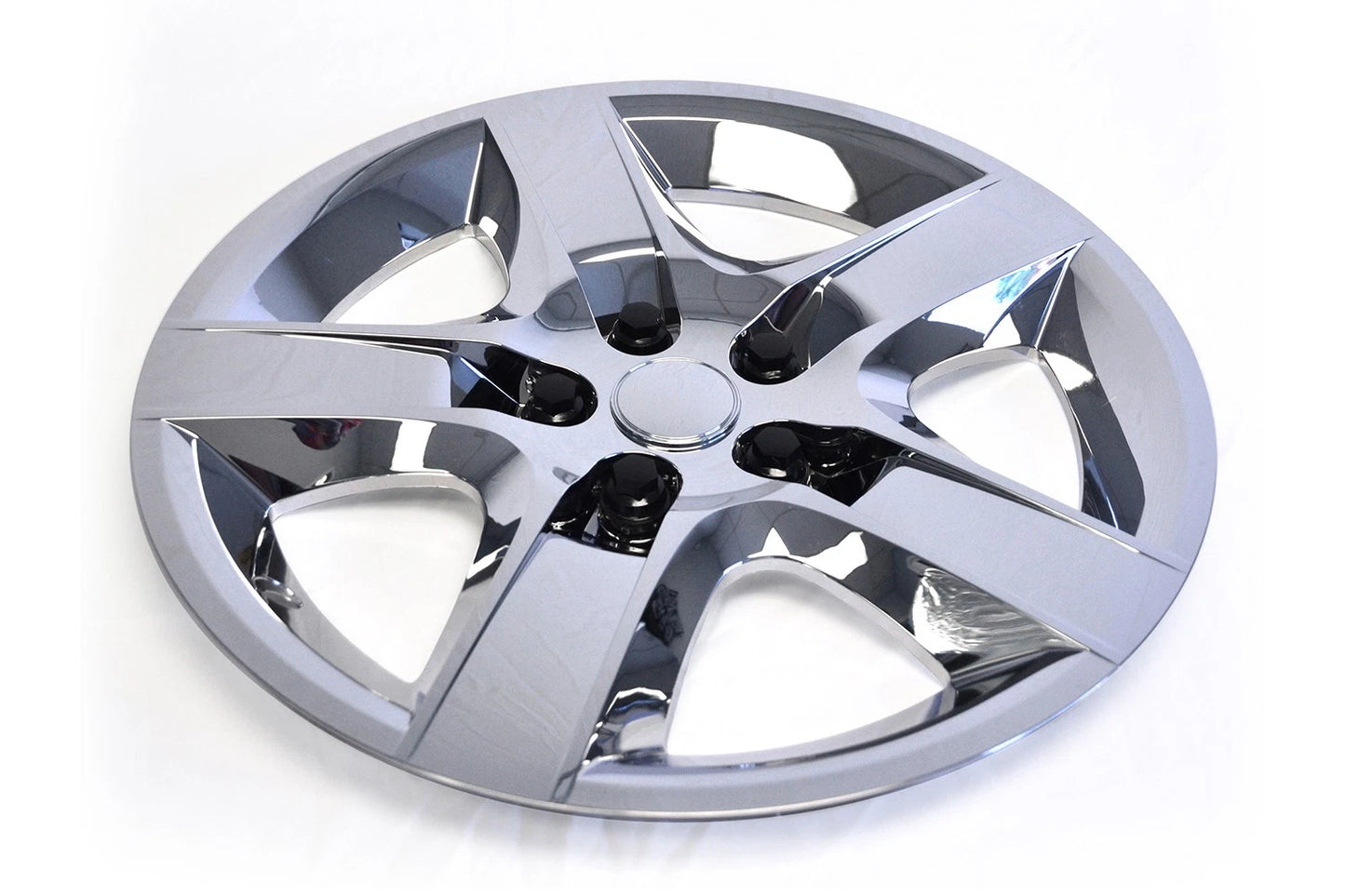 Lug Cover Hub Caps Chrome 17 Inch Replacement for Malibu G6 Aura (2007–2012)