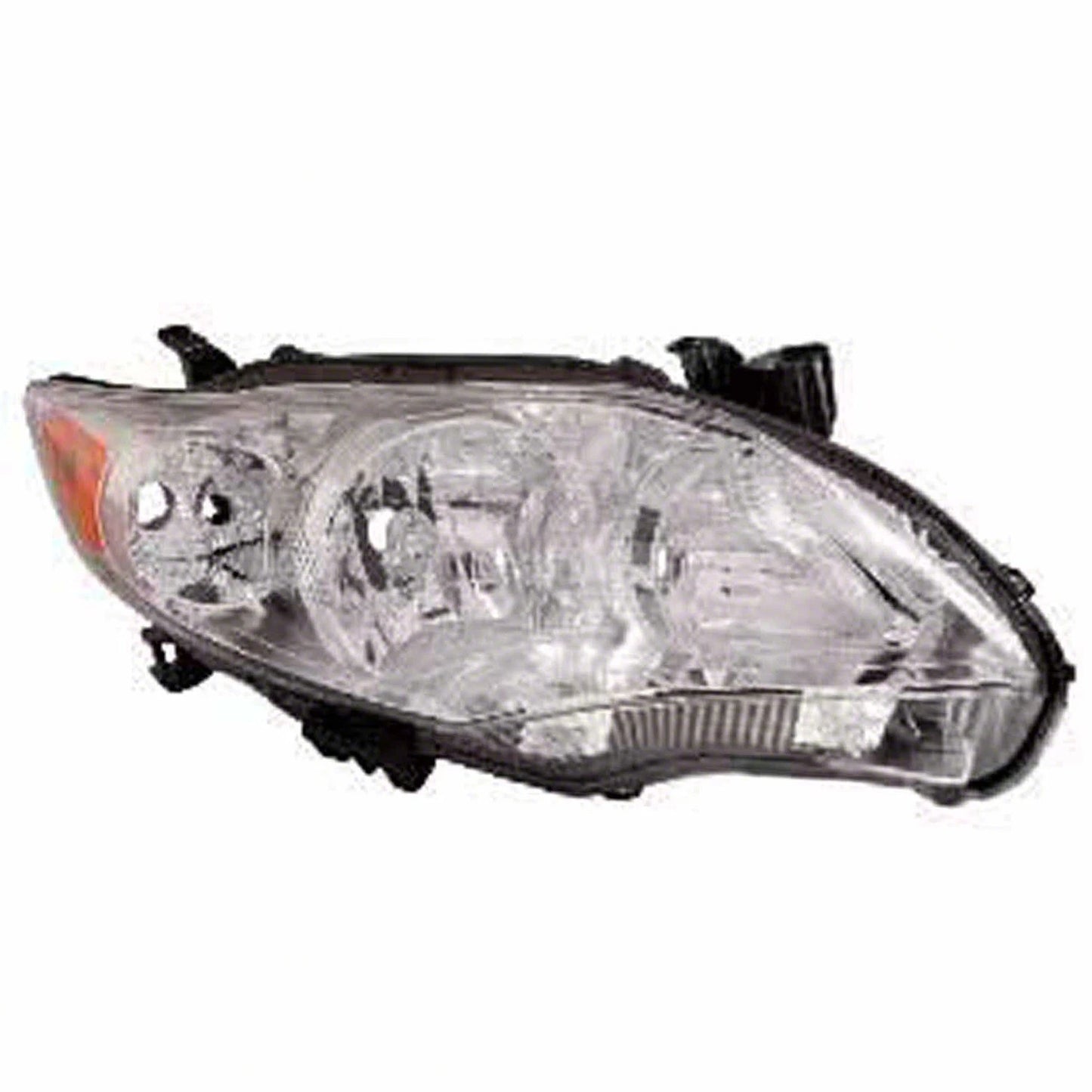 Head Light Lens Chrome Passenger Side for 2011–2013 Toyota Corolla
