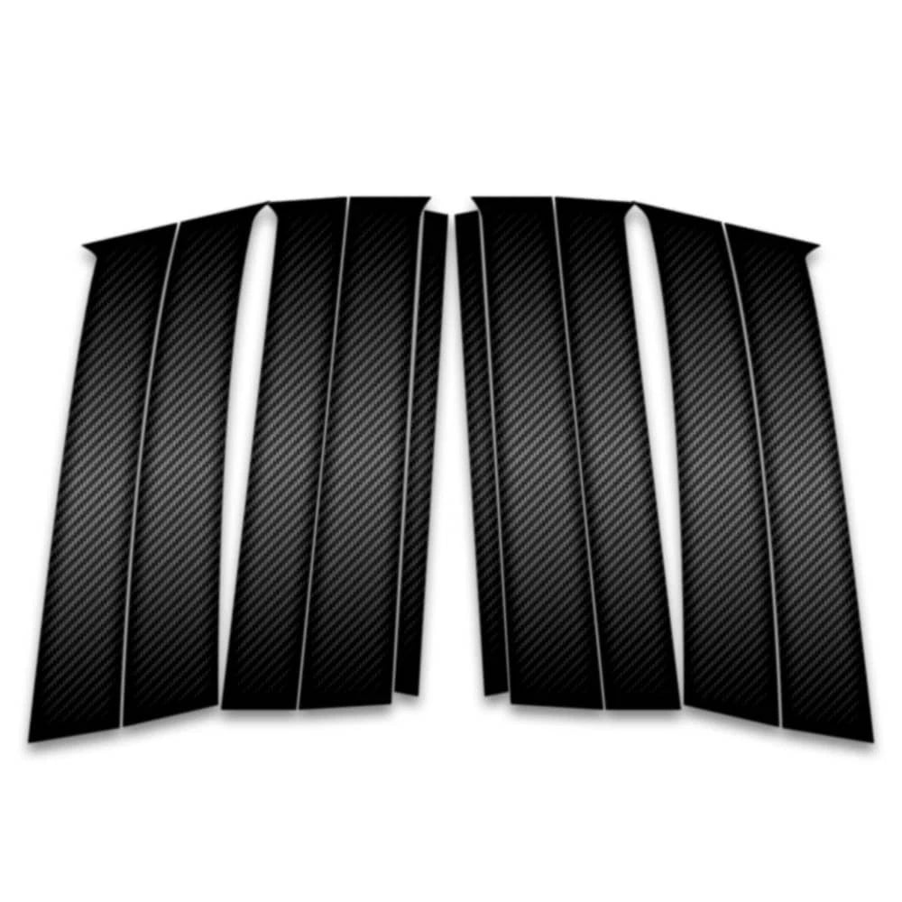 10pc Carbon Fiber Pillar Post Covers for 1999-2004 Jeep Grand Cherokee